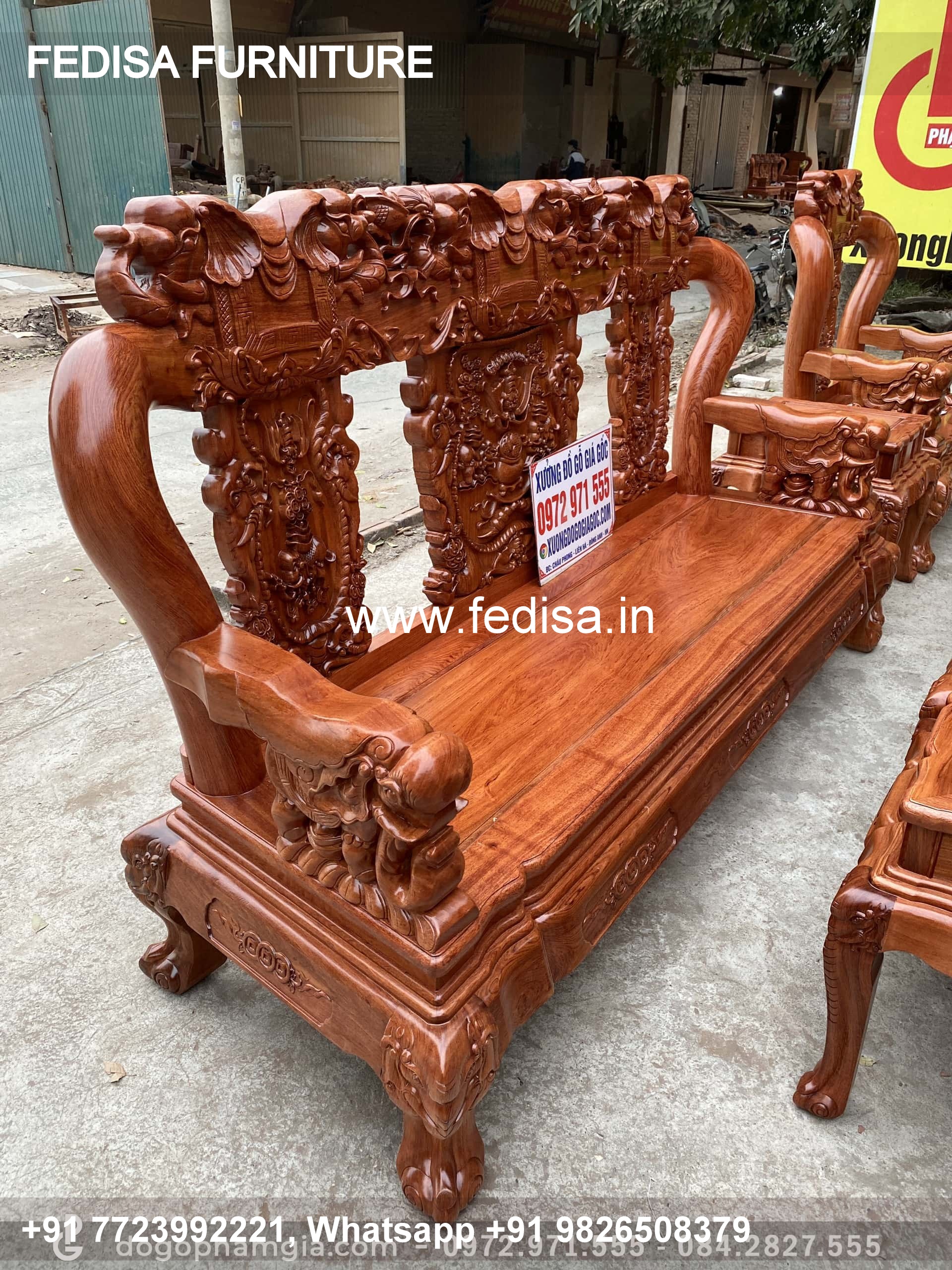 Wooden Sofa Set Wooden Living Room Furniture Sets Near Me No-8252 Maharaja Sofa Wooden