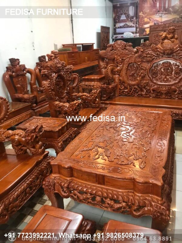 Wooden Sofa Set Wooden Sleek Sofa Set No-8283 Wooden Sofa Set Amazon