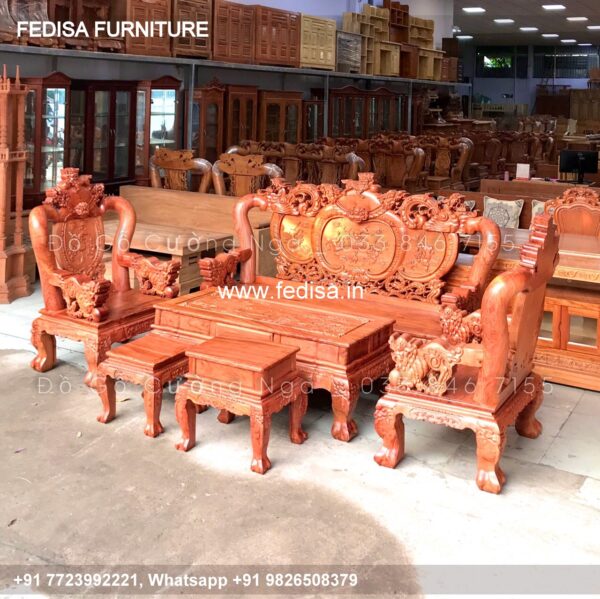 Wooden Sofa Set Wooden Royal Sofa Set Price No-8327 Wooden Settee