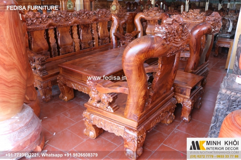 Wooden Sofa Set Wooden Beige Couch Set No-8358 Wooden Sofa Set Below 5015