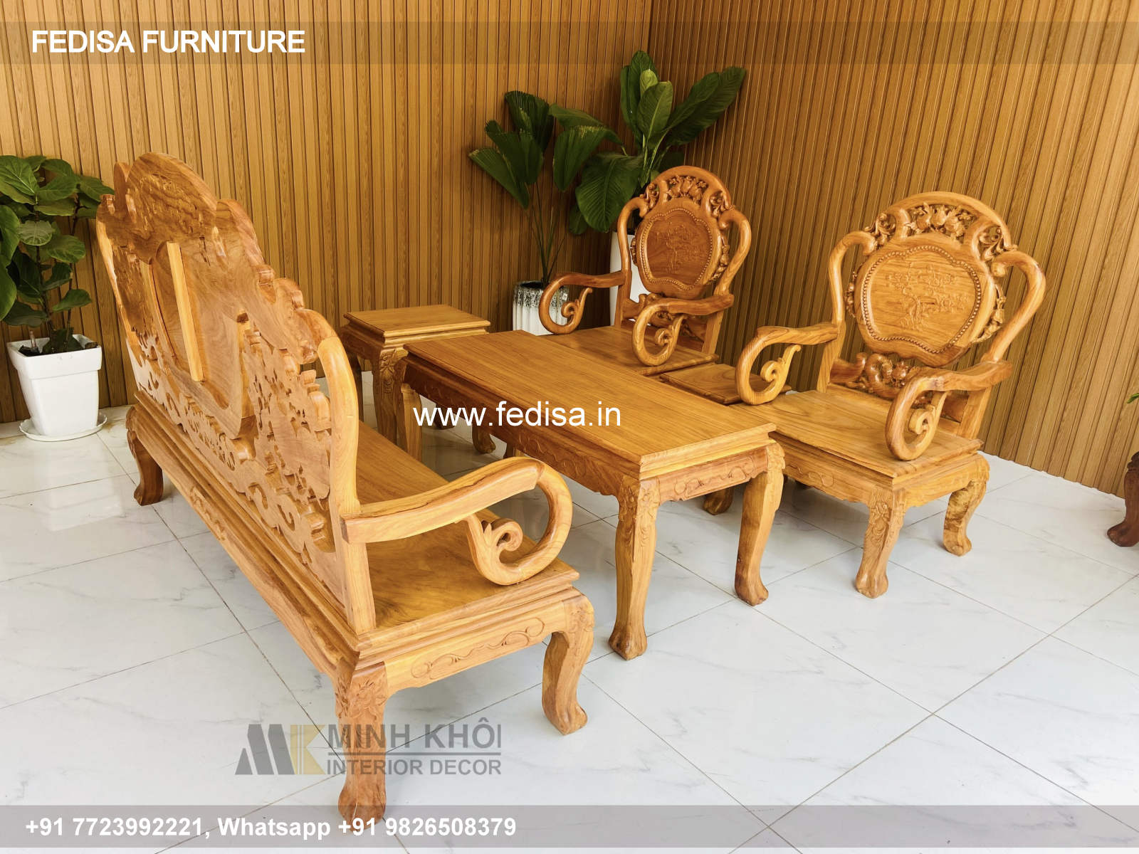 Wooden Sofa Set Wooden Steel Ka Sofa Set No-8371 Royal Oak Wooden Sofa Set