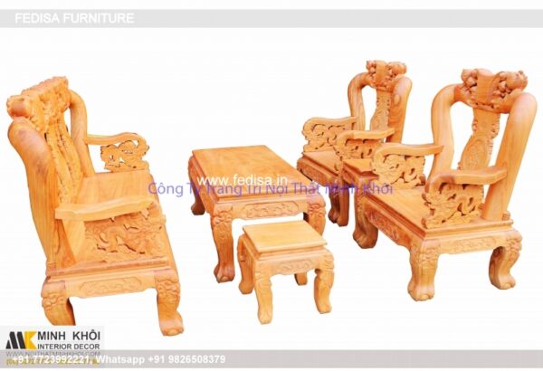 Wooden Sofa Set Wooden Sofa Ka Price No-8373 Black Wooden Sofa Set