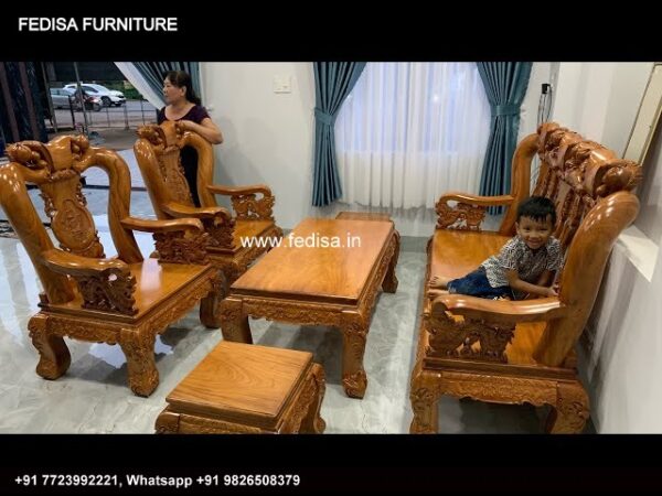 Wooden Sofa Set Wooden Fiber Sofa Set Price No-8522 Wooden Settee