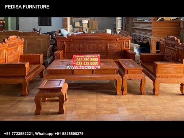 Wooden Sofa Set Wooden Detachable Sofa Set No-8544 Second Hand Wooden Sofa Set