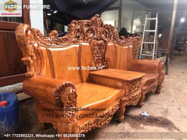 Wooden Sofa Set Wooden Sofa And 2 Chair Set No-8573 Wooden Sofa Chair Price