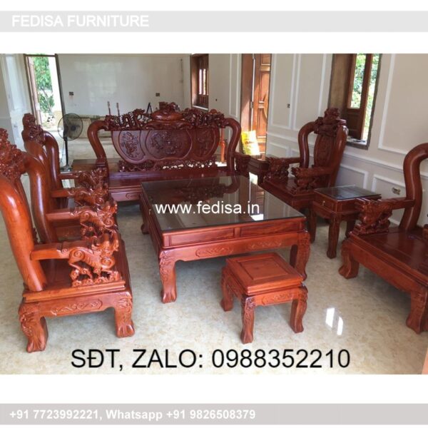 Wooden Sofa Set Wooden Wooden Sofa Set Near Me No-8631 Royal Oak Wooden Sofa Set