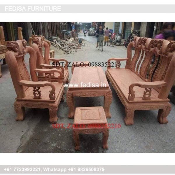 Wooden Sofa Set Wooden Living Room Sets With Tables No-8656 Urban Ladder Wooden Sofa