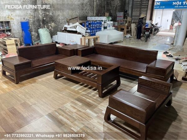 Wooden Sofa Set Wooden Wholesale Sofa Set No-8698 Black Wooden Sofa Set