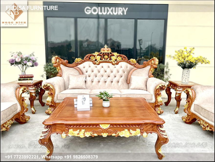 Wooden Sofa Set Wooden Leather Couch And Recliner Set No-8703 Wooden Sofa Chair Price