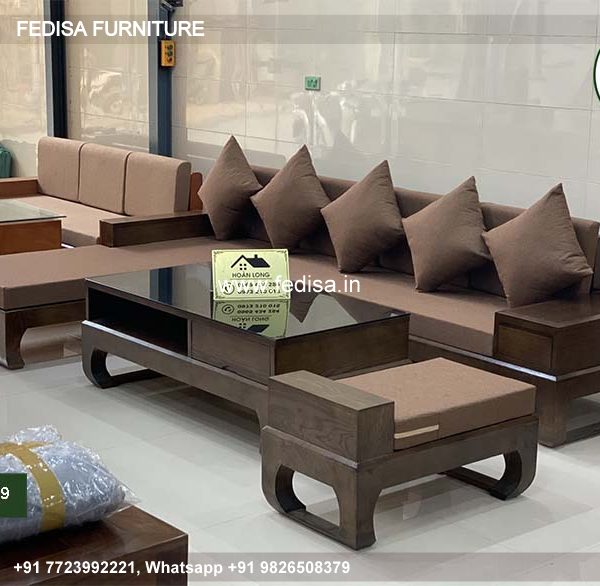 Wooden Sofa Set Wooden L Shape Wooden Sofa Set No-8795 25 Seater Wooden Sofa Below 10000