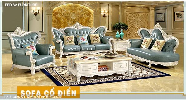 Wooden Sofa Set Wooden White Leather Recliner Sofa Set No-8860 26 Seater Wooden Sofa Below 10000
