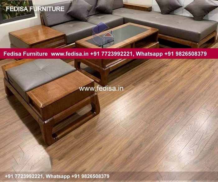 Wooden Sofa Set Wooden Leather Sofa Set No-9031 Wooden Settee