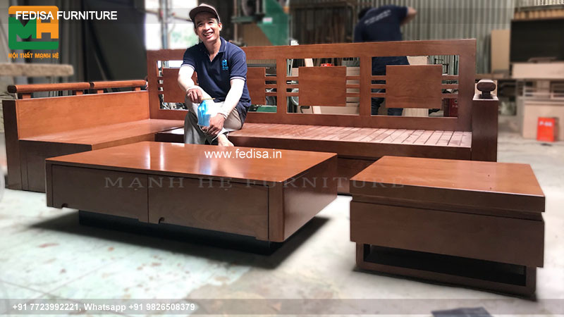 Wooden Sofa Set Wooden Sleeper Sofa Sectional No-9041 Wooden Sofa Set For Living Room