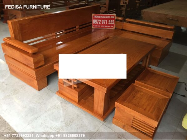 Wooden Sofa Set Wooden Sofa Set For Living Room No-9045 31 Seater Wooden Sofa Set