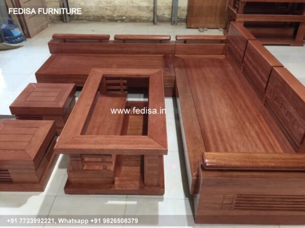 Wooden Sofa Set Wooden Chesterfield Sofa Set No-9083 Luxury Wooden Sofa Set