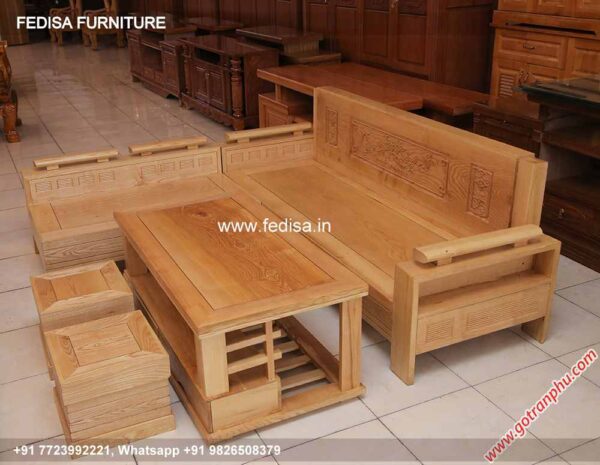 Wooden Sofa Set Wooden 5 Seater Sofa No-9127 Wooden Sofa Set Below 5008