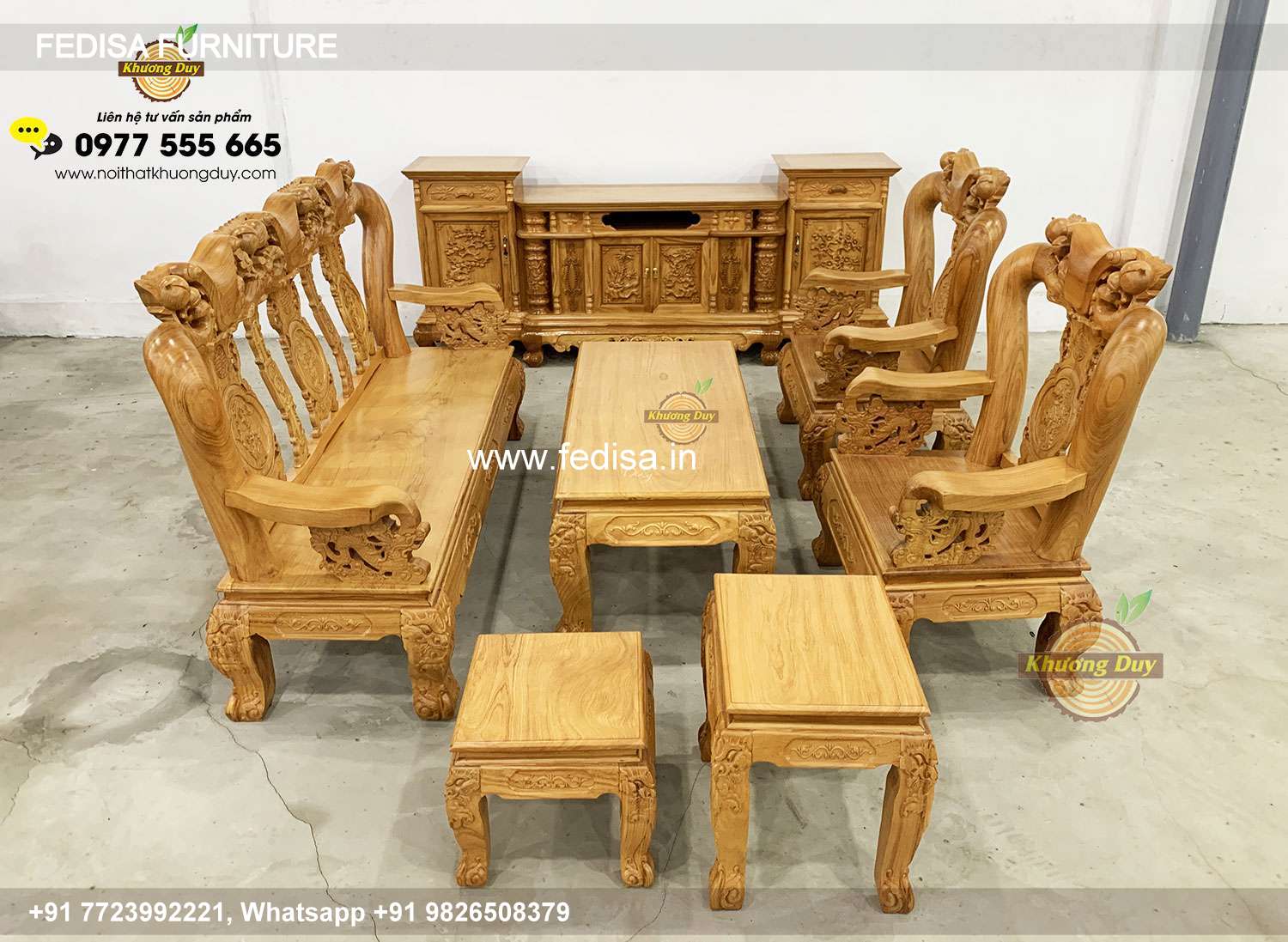 Wooden Sofa Set Wooden Drawing Room Sofa Set No-9196 Royal Wooden Sofa Set