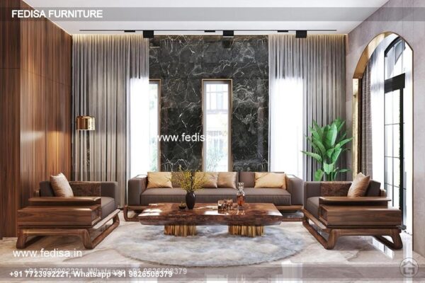 Wooden Sofa Set Classic Wooden Sofa Set No-9207 Black Wooden Sofa Set
