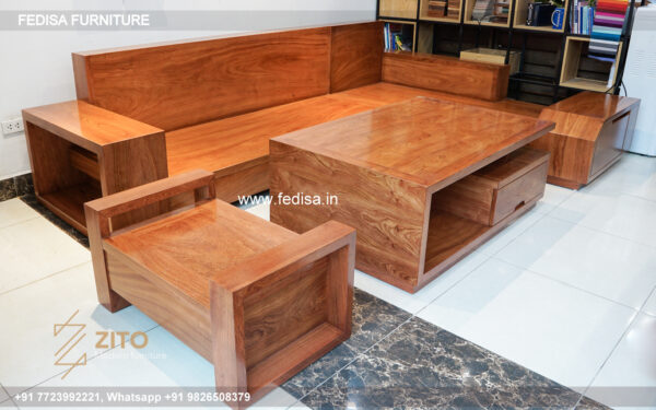 Wooden Sofa Set Wooden U Shape Sofas No-9230 Urban Ladder Wooden Sofa