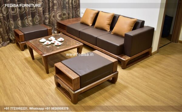 Wooden Sofa Set Wooden Beige Living Room Set No-9250 Sofa Set Price Wooden