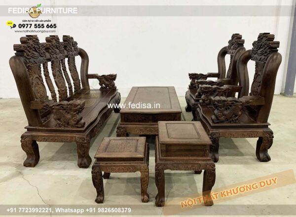 Wooden Sofa Set Wooden Bedroom Sofa Set No-9258 Latest Wooden Sofa