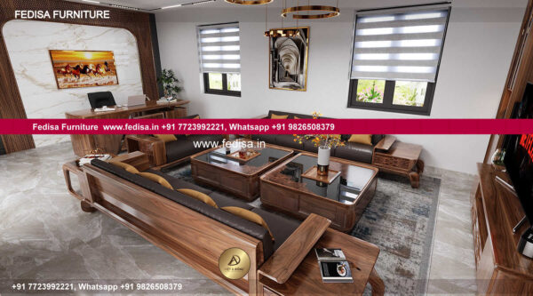Wooden Sofa Set Wooden Air Sofa Set No-9278 Luxury Wooden Sofa Set