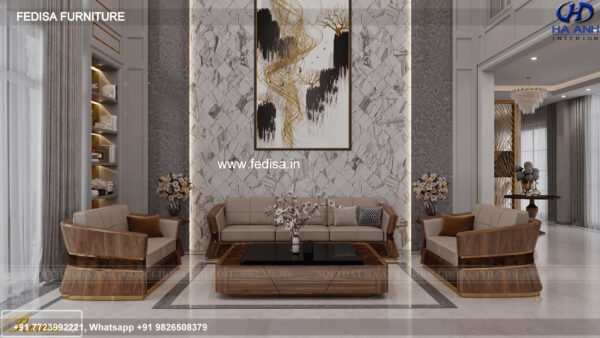 Wooden Sofa Set Wooden Royal Blue Living Room Set No-9284 Wooden Sofa Set