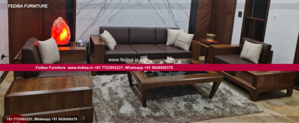 Wooden Sofa Set Wooden L Shape Chair No-9295 Urban Wooden Ladder Sofa