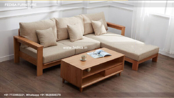 Wooden Sofa Set Wooden Leather Sofa L Shape No-9348 Wooden Sofa Set Online Flipkart
