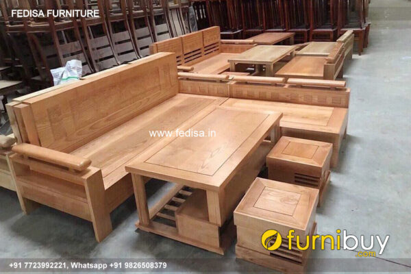 Wooden Sofa Set Wooden Leather Sofa And Chair Set No-9415 Wooden Sofa Set Price