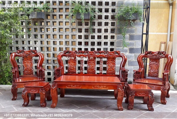 Wooden Sofa Set Wooden Imported Sofa Set No-9441 Wooden Street Sofa Set