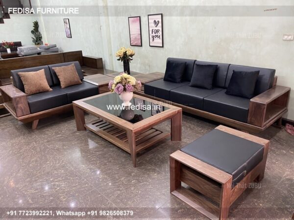 Wooden Sofa Set Wooden U Sofa Set No-9446 Wooden Sofa Set Under 10013