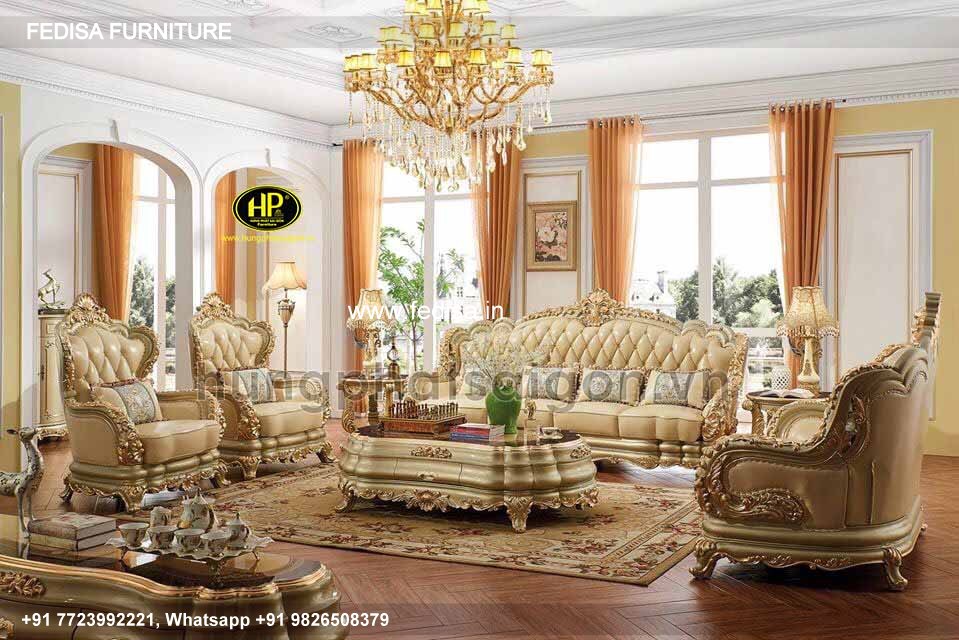 Wooden Sofa Set Wooden Velvet L Shape Sofa No-9466 Designer Wooden Sofa Set