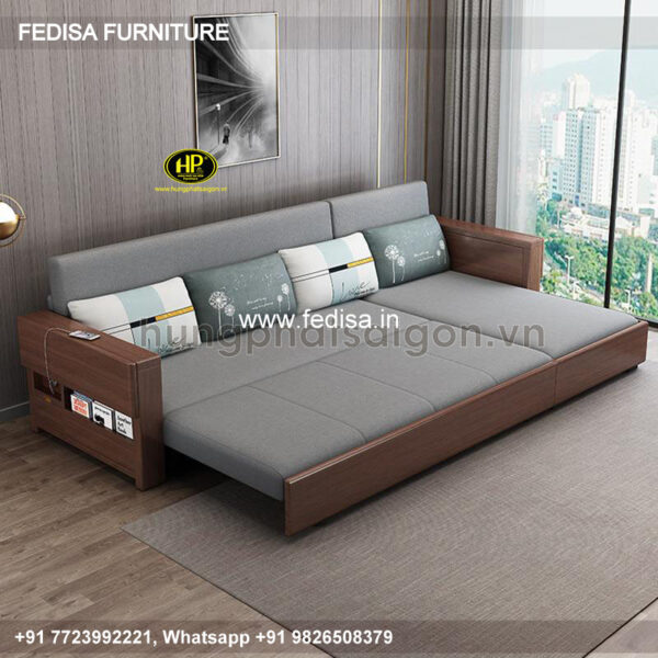 Wooden Sofa Set Wooden Mini L Shaped Couch No-9555 Urban Ladder Wooden Sofa
