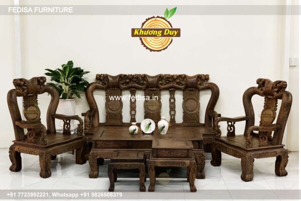Wooden Sofa Set Wooden Cane Sofa Set Near Me No-9596 Designer Wooden Sofa Set
