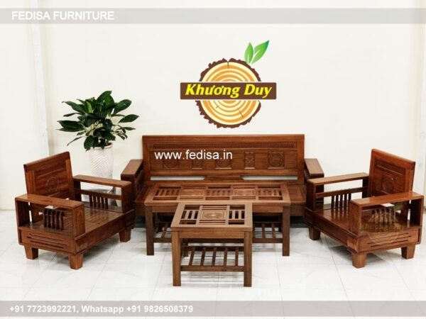 Wooden Sofa Set Wooden Sofa Set On Emi No-9600 Second Hand Wooden Sofa