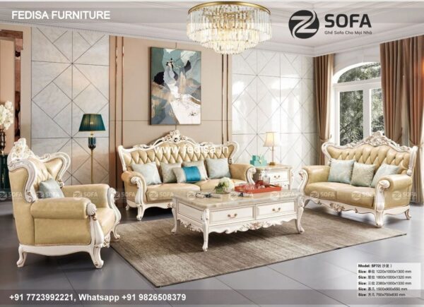 Wooden Sofa Set Wooden Light Brown Sofa Set No-9652 Wooden Sofa 5 Seater