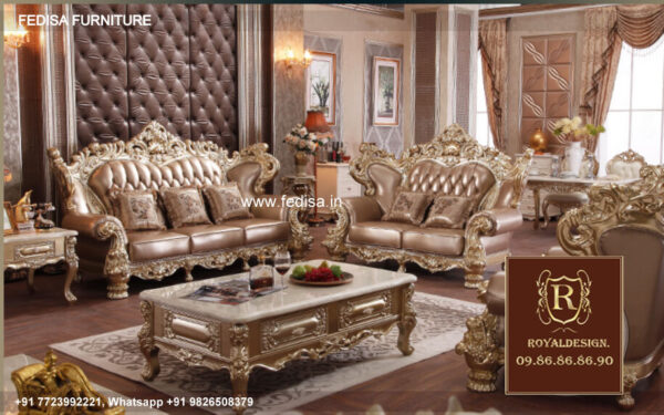Wooden Sofa Set Wooden Blue Velvet Sofa Set No-9663 L Shape Wooden Sofa Set