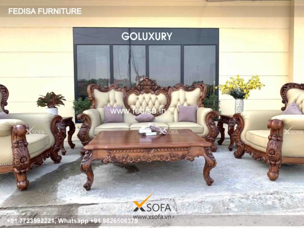 Wooden Sofa Set Wooden Modern Living Room Sofa Set No-9804 Wooden Sofa Set