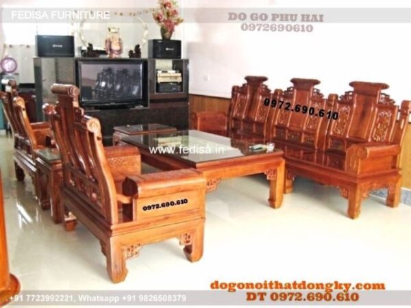 Wooden Sofa Set Wooden 14 Piece Sectional Couch No-9812 Wooden Sofa Cushion Price