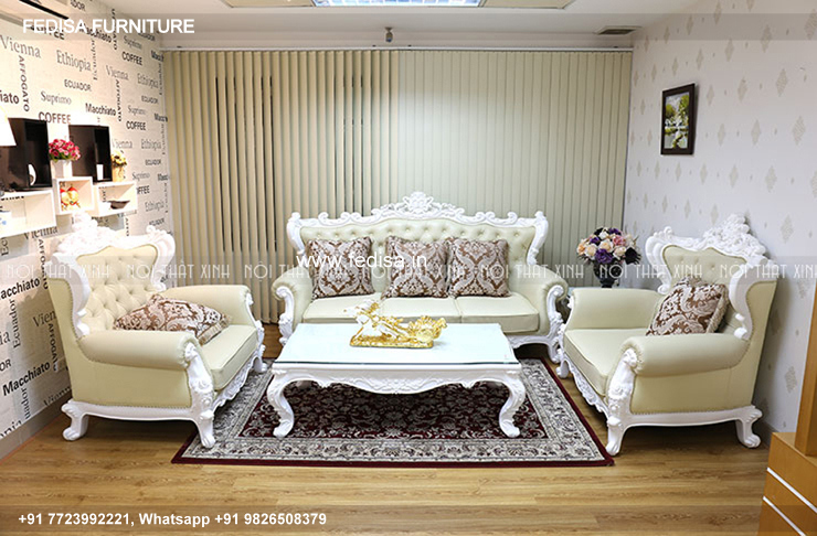 Wooden Sofa Set Wooden 15 Seater L Shape Sofa No-9830 Wooden Carved Sofa Set