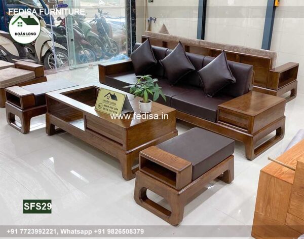 Wooden Sofa Set Wooden Sofa Set 10000 To 15007 No-9922 Black Wooden Sofa Set