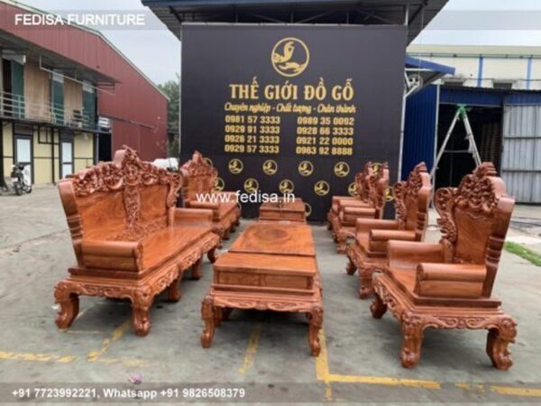 Wooden Sofa Set Wooden L Shape Sofa Set With Center Table No-9934 Wooden Sofa Set