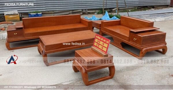 Wooden Sofa Set Wooden Second Sofa Set No-9950 Wooden Corner Sofa Set