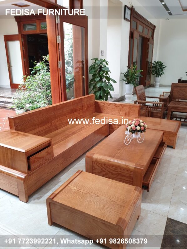 Wooden Sofa Set Wooden Washable Sofa Sectional No-9968 Modern Wooden Sofa Set