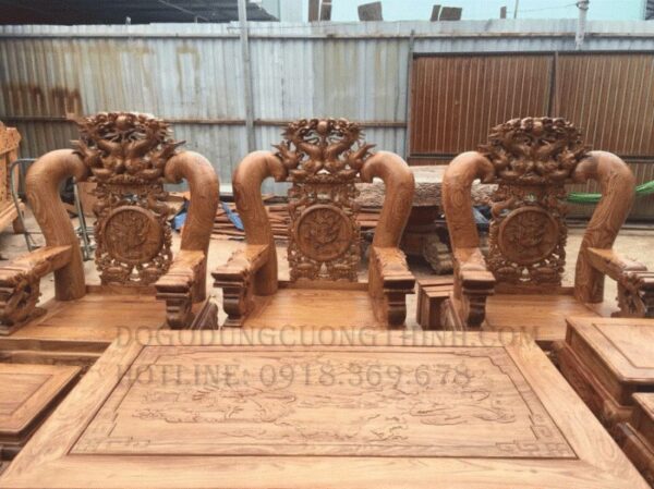 Wooden Sofa Set Wooden Moongil Sofa Set No-10029 24 Seater Wooden Sofa Set