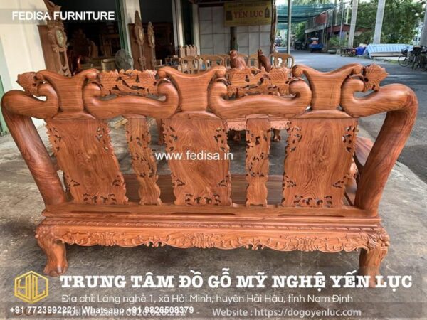 Wooden Sofa Set Wooden Local Sofa Set No-10138 Wooden Setty