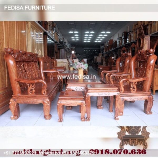 Wooden Sofa Set Wooden Designer L Shape Sofa No-10170 Godrej Wooden Sofa