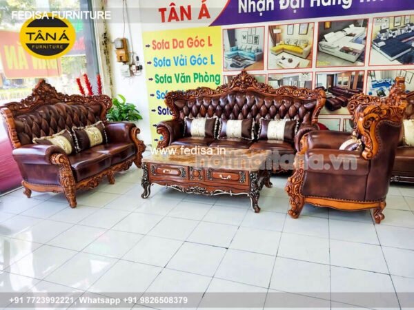 Wooden Sofa Set Wooden Bamboo Set Sofa No-10237 Wooden Sofa 5 Seater