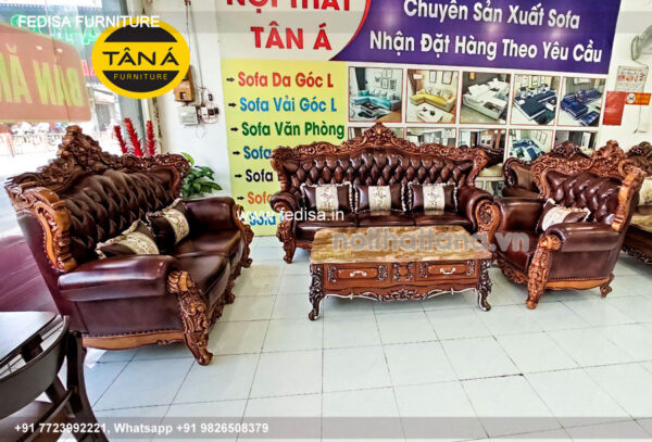 Wooden Sofa Set Wooden L Safe Sofa No-10238 Wooden Sofa Set Near Me